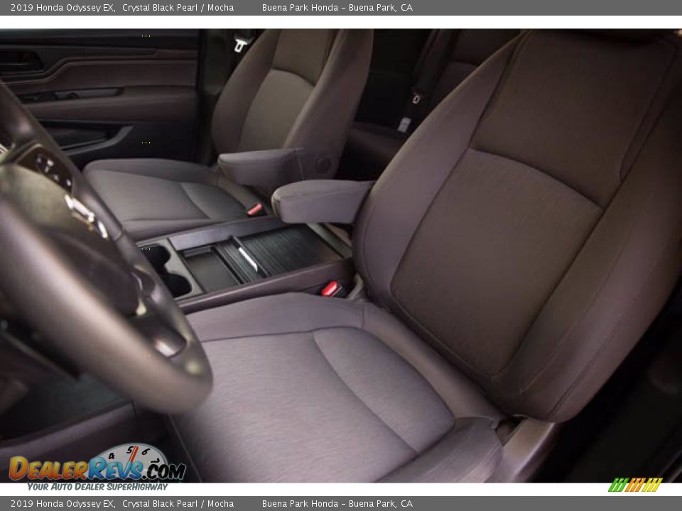 2019 Honda Odyssey EX Crystal Black Pearl / Mocha Photo #19