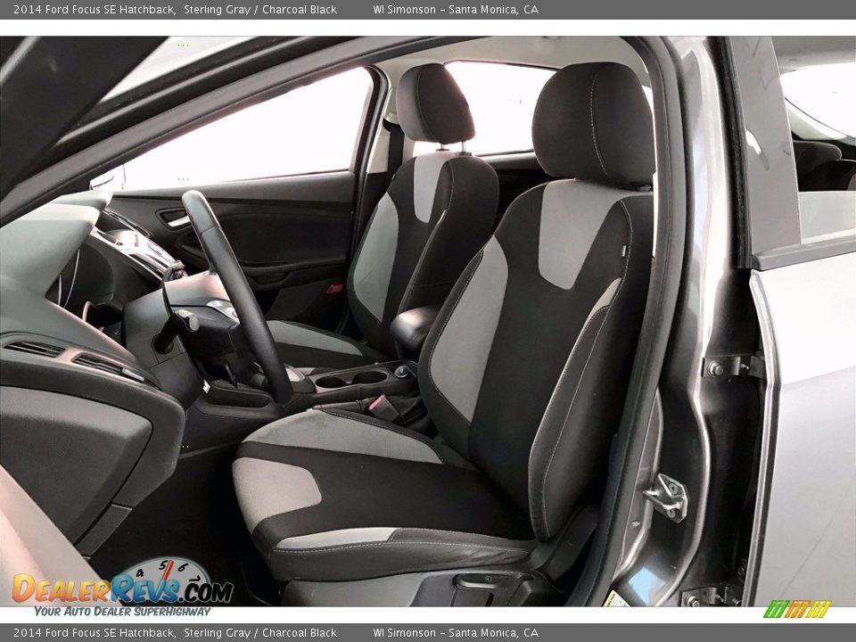 2014 Ford Focus SE Hatchback Sterling Gray / Charcoal Black Photo #18