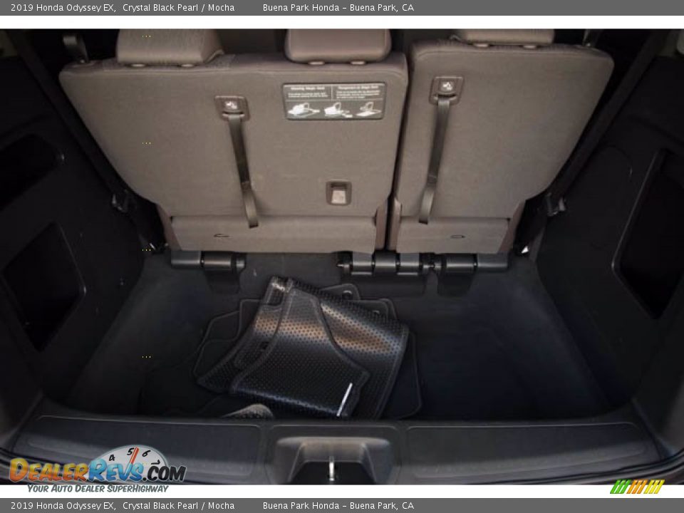 2019 Honda Odyssey EX Crystal Black Pearl / Mocha Photo #22