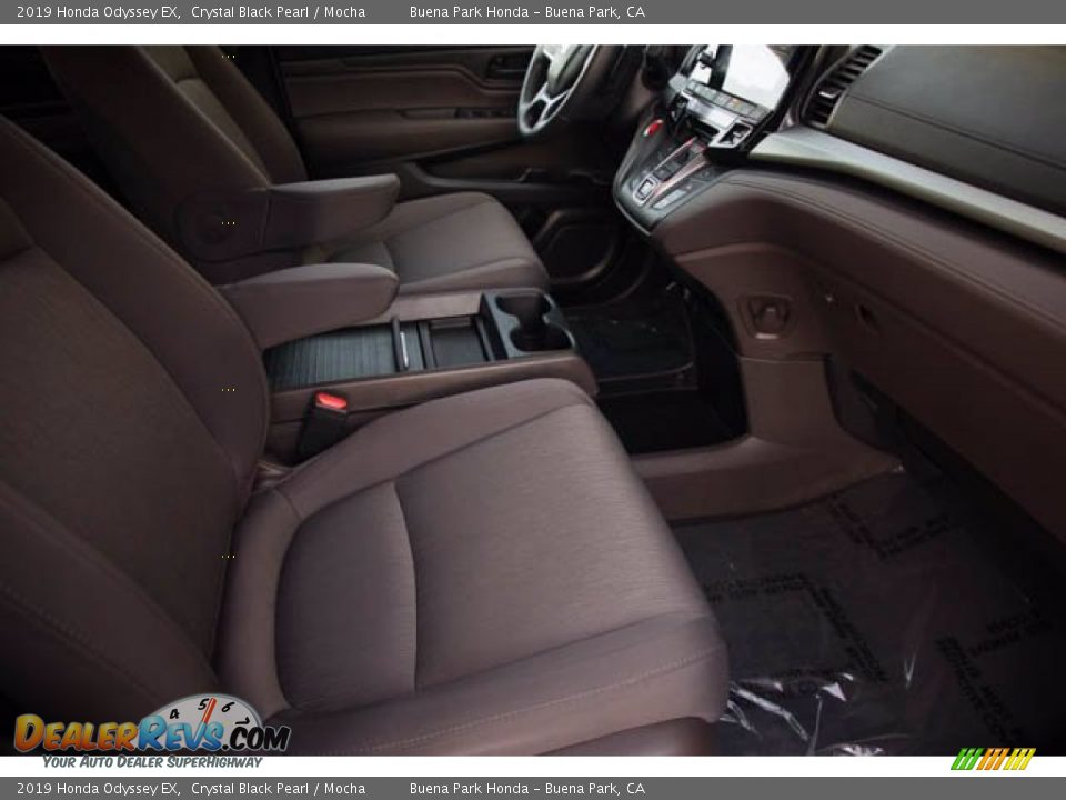 2019 Honda Odyssey EX Crystal Black Pearl / Mocha Photo #26