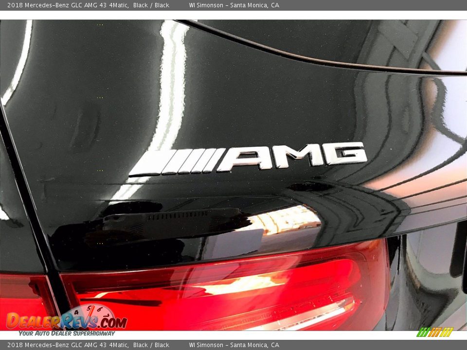 2018 Mercedes-Benz GLC AMG 43 4Matic Black / Black Photo #31