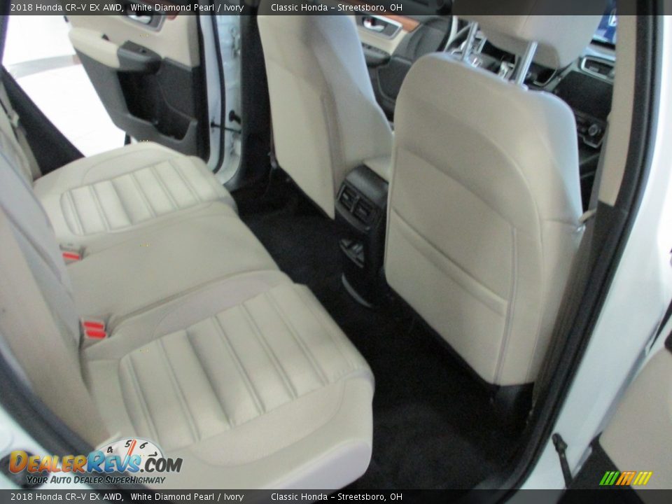 2018 Honda CR-V EX AWD White Diamond Pearl / Ivory Photo #20