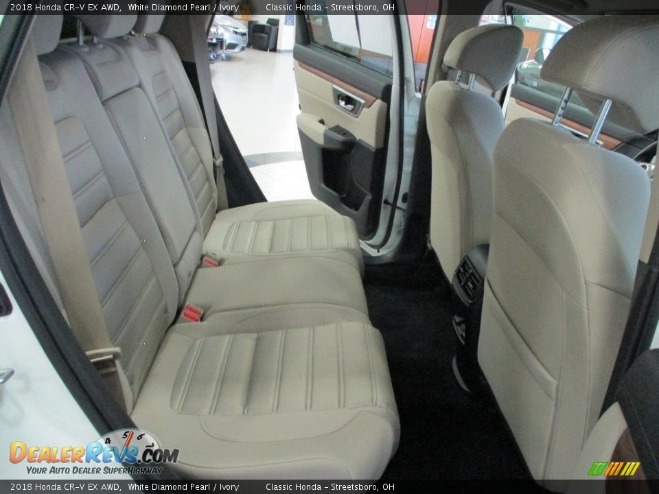 2018 Honda CR-V EX AWD White Diamond Pearl / Ivory Photo #21