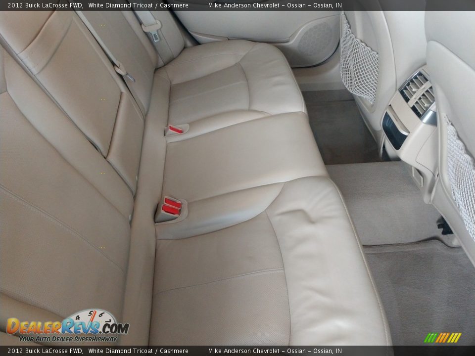 2012 Buick LaCrosse FWD White Diamond Tricoat / Cashmere Photo #20