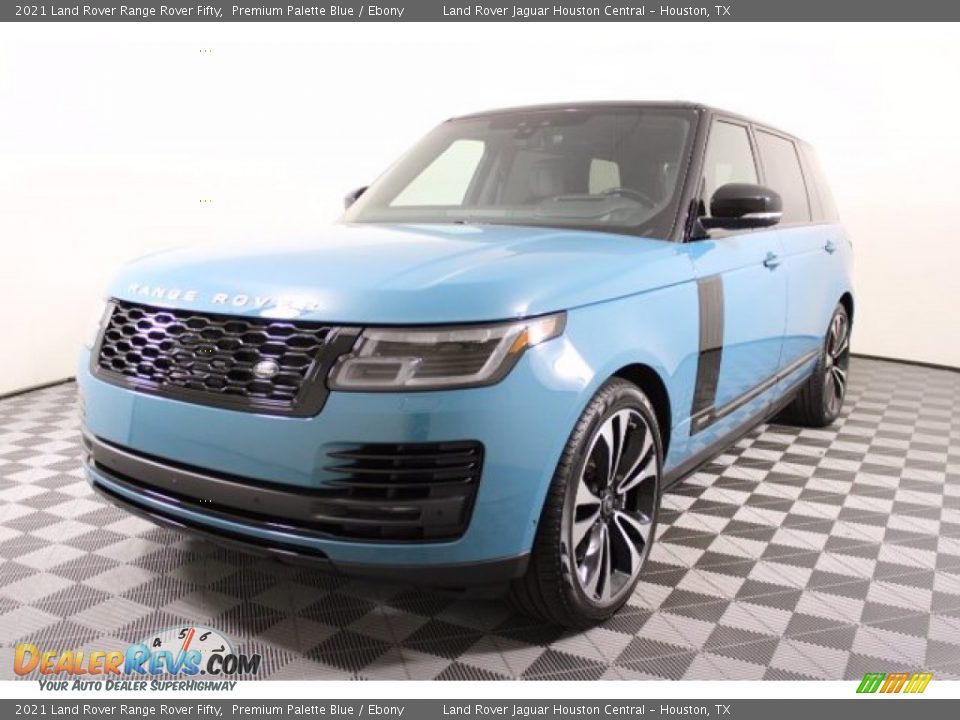 2021 Land Rover Range Rover Fifty Premium Palette Blue / Ebony Photo #1