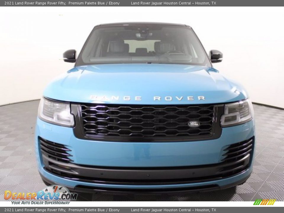 2021 Land Rover Range Rover Fifty Premium Palette Blue / Ebony Photo #8