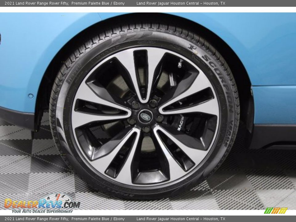 2021 Land Rover Range Rover Fifty Premium Palette Blue / Ebony Photo #9