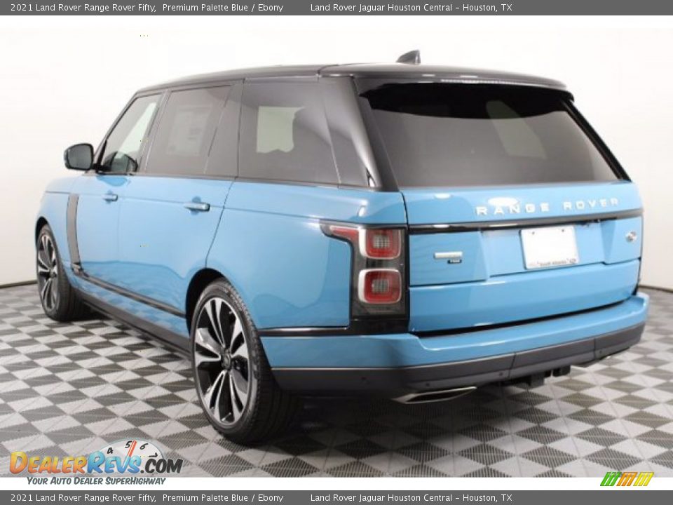 2021 Land Rover Range Rover Fifty Premium Palette Blue / Ebony Photo #12