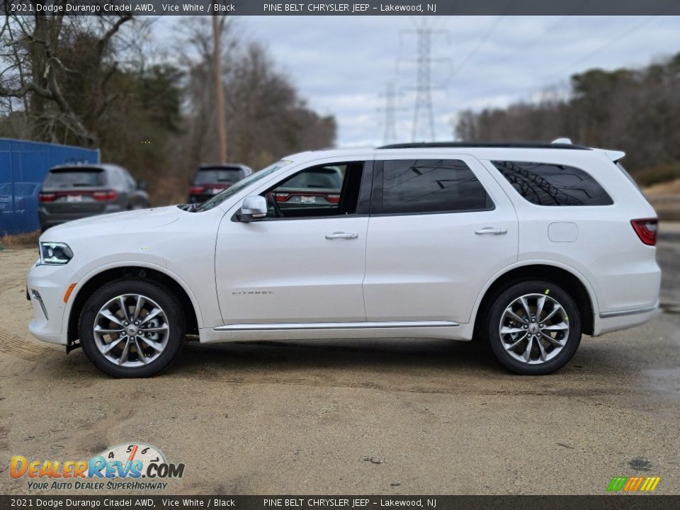 Vice White 2021 Dodge Durango Citadel AWD Photo #4