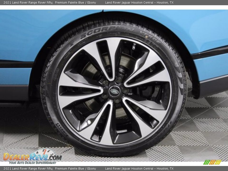 2021 Land Rover Range Rover Fifty Premium Palette Blue / Ebony Photo #15