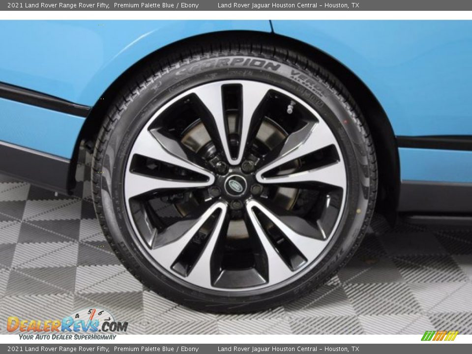 2021 Land Rover Range Rover Fifty Premium Palette Blue / Ebony Photo #16