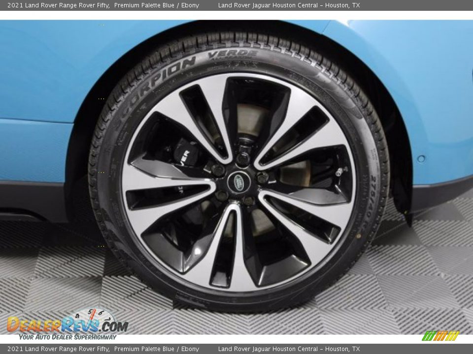 2021 Land Rover Range Rover Fifty Premium Palette Blue / Ebony Photo #17