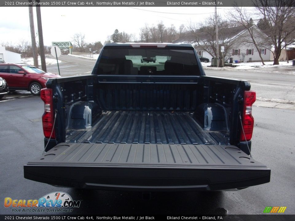 2021 Chevrolet Silverado 1500 LT Crew Cab 4x4 Northsky Blue Metallic / Jet Black Photo #8
