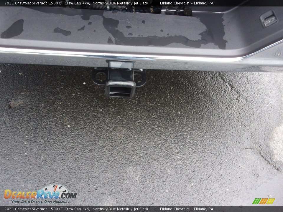 2021 Chevrolet Silverado 1500 LT Crew Cab 4x4 Northsky Blue Metallic / Jet Black Photo #9