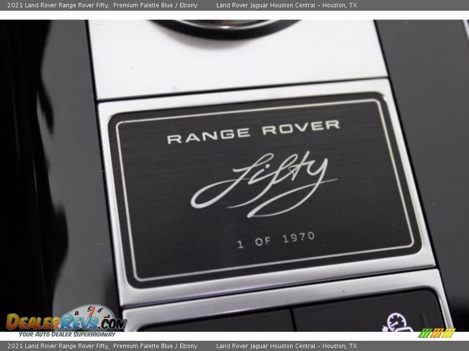 2021 Land Rover Range Rover Fifty Premium Palette Blue / Ebony Photo #28