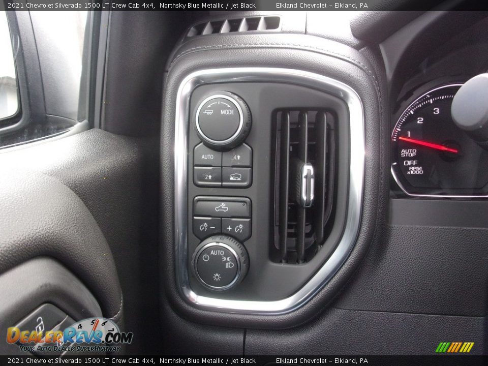 2021 Chevrolet Silverado 1500 LT Crew Cab 4x4 Northsky Blue Metallic / Jet Black Photo #21