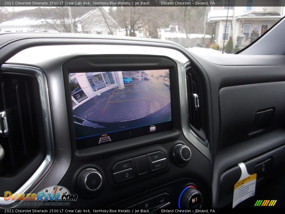 2021 Chevrolet Silverado 1500 LT Crew Cab 4x4 Northsky Blue Metallic / Jet Black Photo #23