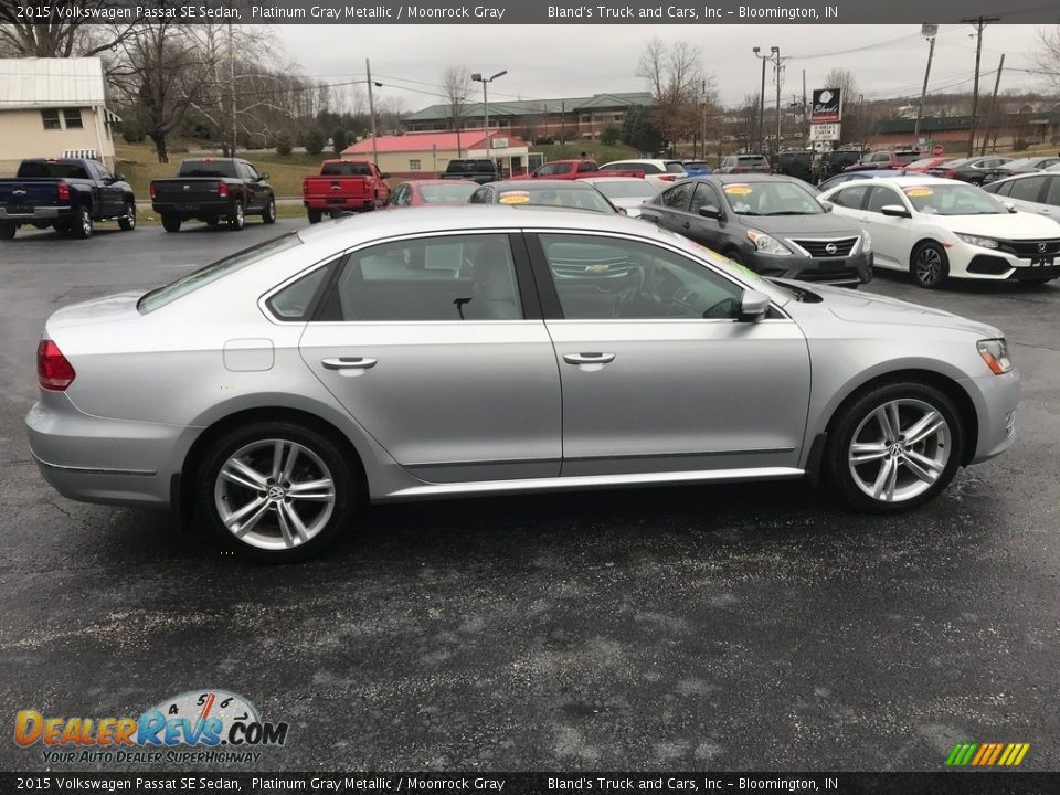 Platinum Gray Metallic 2015 Volkswagen Passat SE Sedan Photo #5