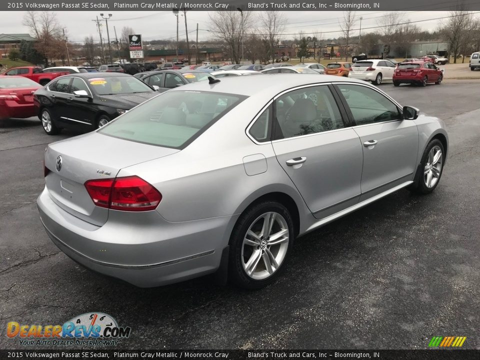 Platinum Gray Metallic 2015 Volkswagen Passat SE Sedan Photo #6