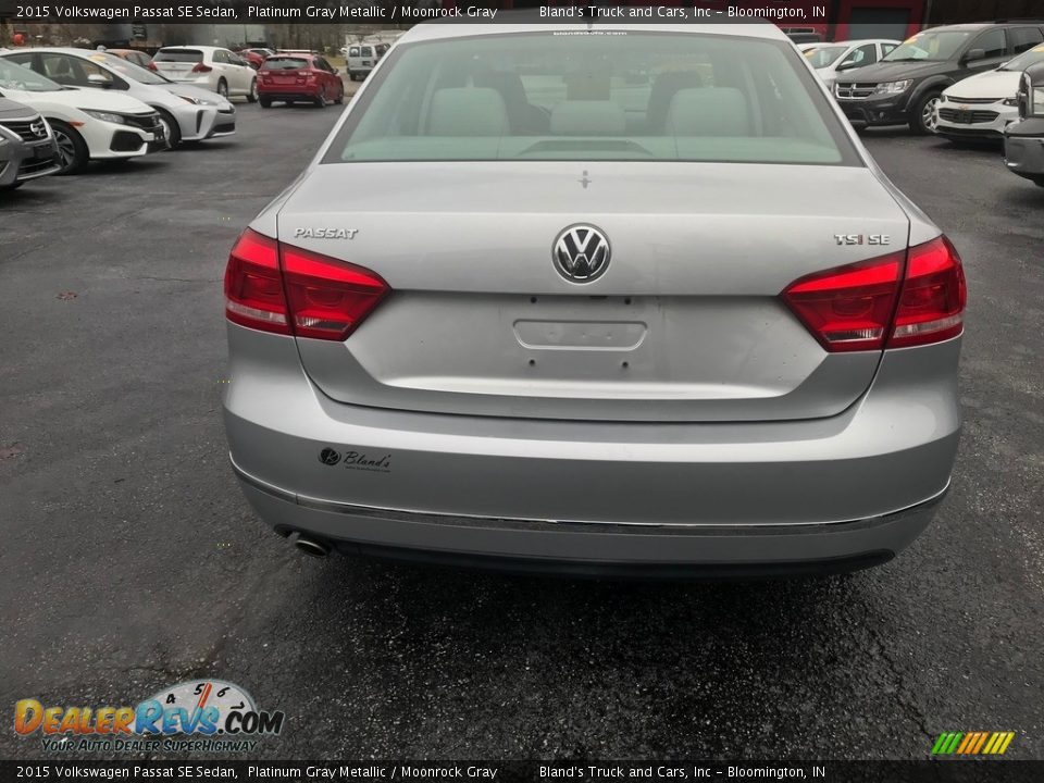 Platinum Gray Metallic 2015 Volkswagen Passat SE Sedan Photo #7