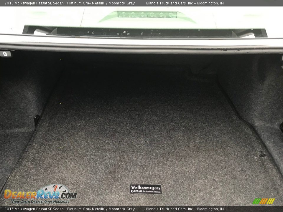 2015 Volkswagen Passat SE Sedan Trunk Photo #9