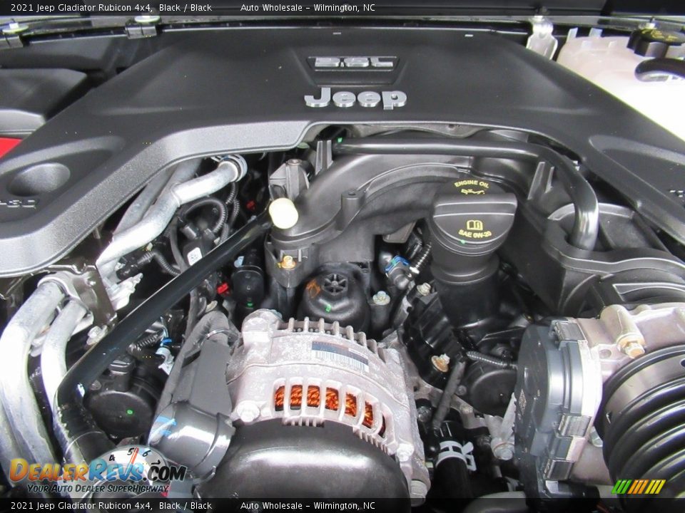 2021 Jeep Gladiator Rubicon 4x4 3.6 Liter DOHC 24-Valve VVT V6 Engine Photo #6