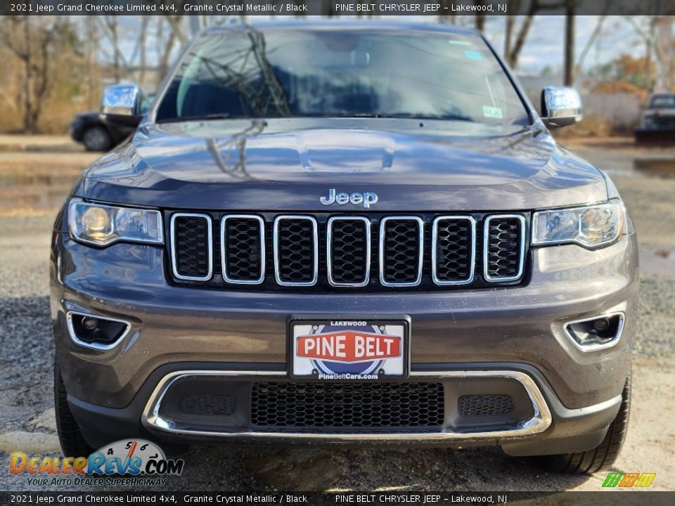 2021 Jeep Grand Cherokee Limited 4x4 Granite Crystal Metallic / Black Photo #3