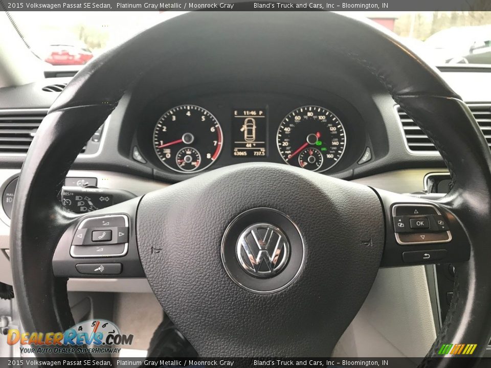 2015 Volkswagen Passat SE Sedan Steering Wheel Photo #23