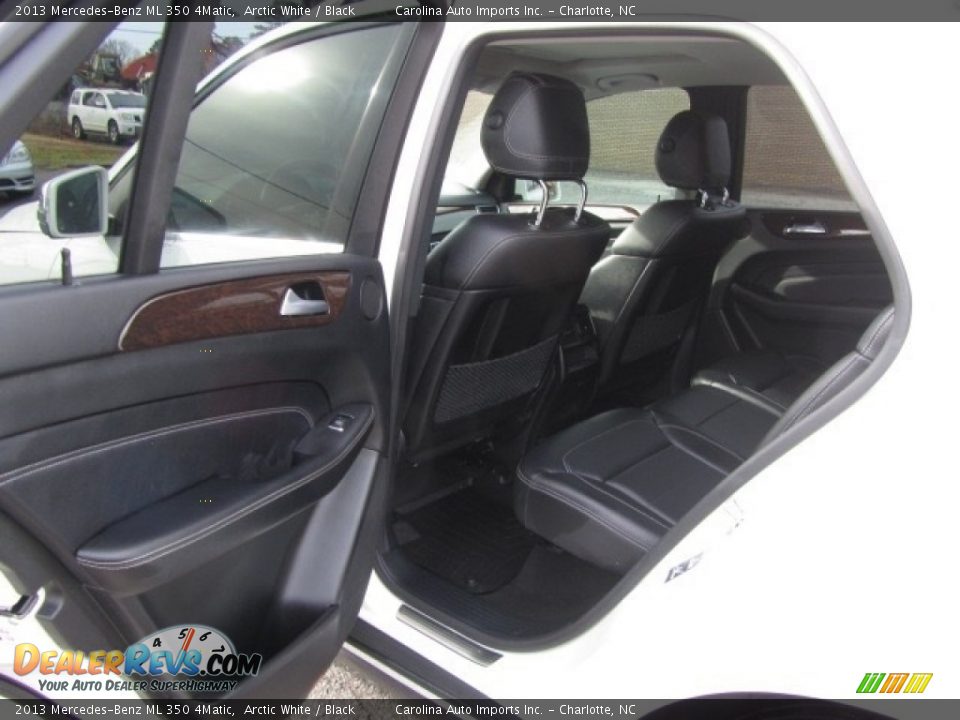 2013 Mercedes-Benz ML 350 4Matic Arctic White / Black Photo #20