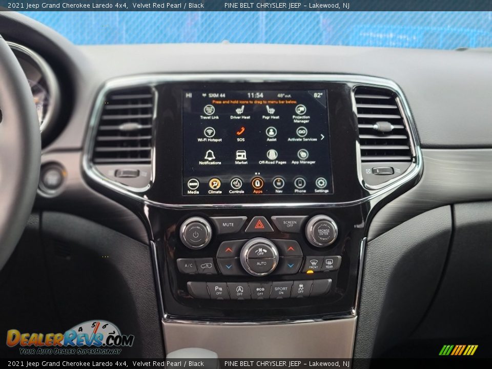 2021 Jeep Grand Cherokee Laredo 4x4 Velvet Red Pearl / Black Photo #10