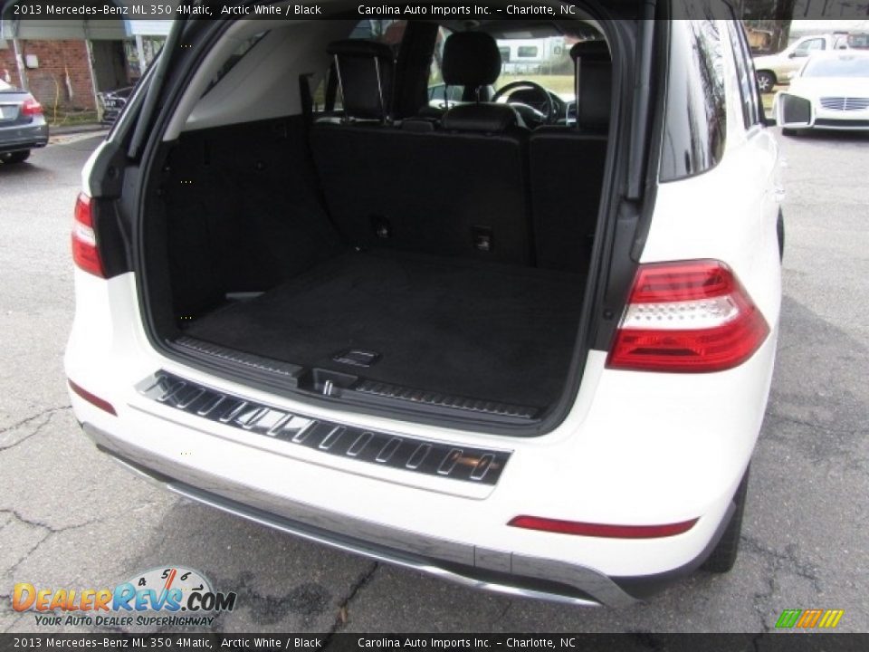 2013 Mercedes-Benz ML 350 4Matic Arctic White / Black Photo #21
