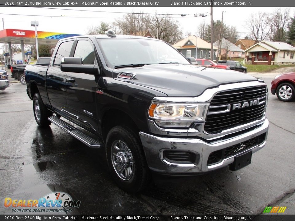 2020 Ram 2500 Big Horn Crew Cab 4x4 Maximum Steel Metallic / Black/Diesel Gray Photo #5