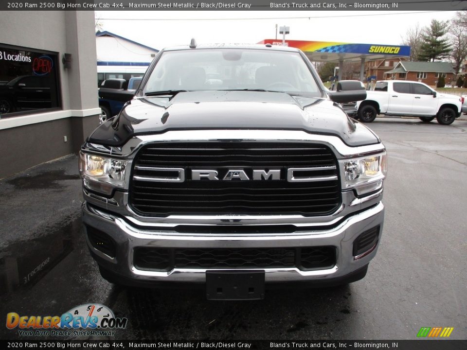 2020 Ram 2500 Big Horn Crew Cab 4x4 Maximum Steel Metallic / Black/Diesel Gray Photo #23