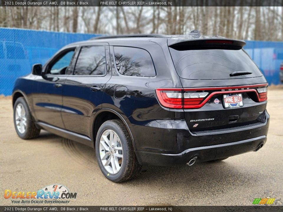 2021 Dodge Durango GT AWD DB Black / Black Photo #6