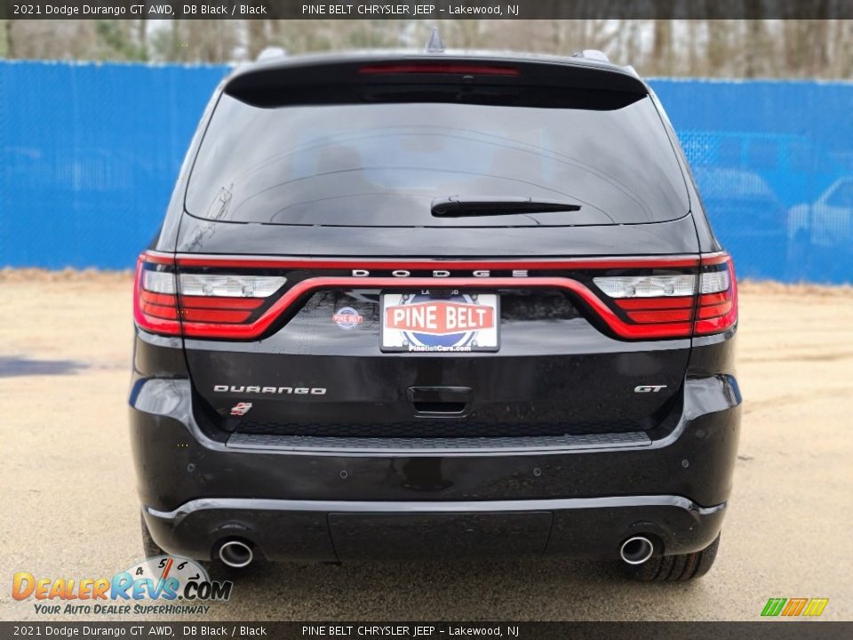 2021 Dodge Durango GT AWD DB Black / Black Photo #7