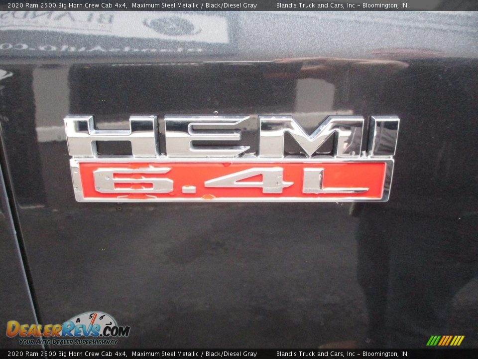 2020 Ram 2500 Big Horn Crew Cab 4x4 Maximum Steel Metallic / Black/Diesel Gray Photo #25