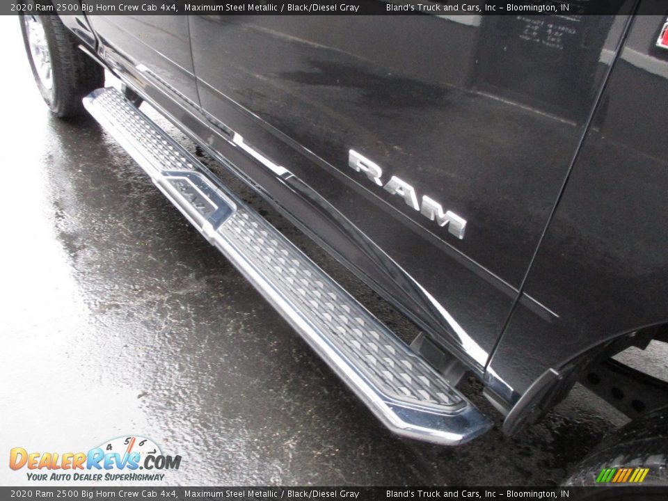 2020 Ram 2500 Big Horn Crew Cab 4x4 Maximum Steel Metallic / Black/Diesel Gray Photo #27