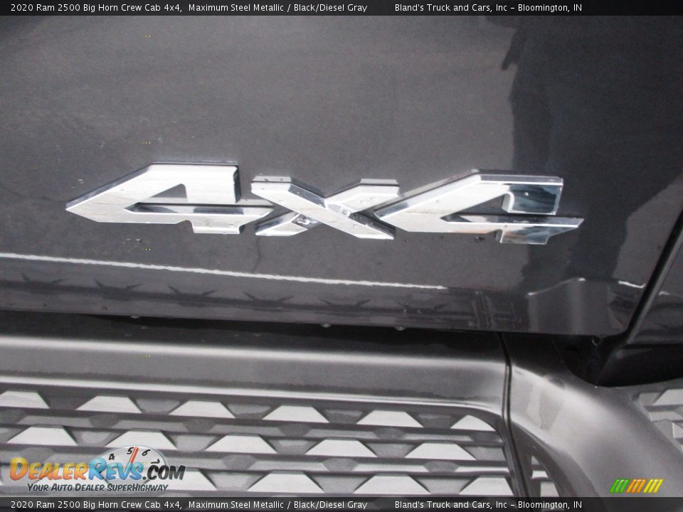 2020 Ram 2500 Big Horn Crew Cab 4x4 Maximum Steel Metallic / Black/Diesel Gray Photo #29
