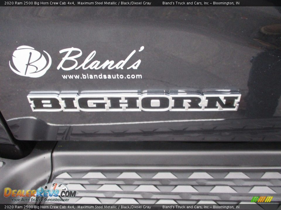 2020 Ram 2500 Big Horn Crew Cab 4x4 Maximum Steel Metallic / Black/Diesel Gray Photo #31