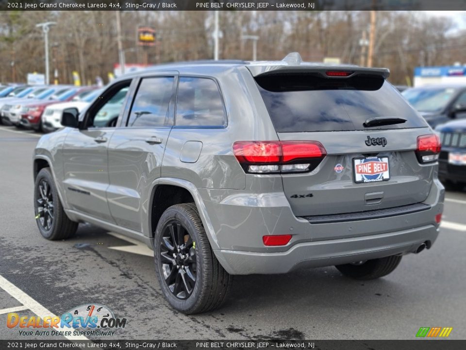 2021 Jeep Grand Cherokee Laredo 4x4 Sting-Gray / Black Photo #6
