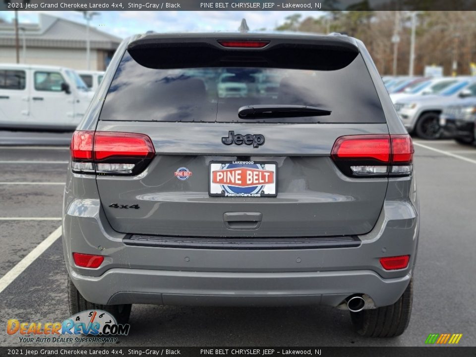 2021 Jeep Grand Cherokee Laredo 4x4 Sting-Gray / Black Photo #7