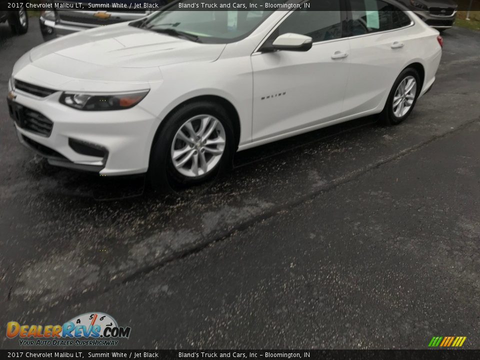 2017 Chevrolet Malibu LT Summit White / Jet Black Photo #2