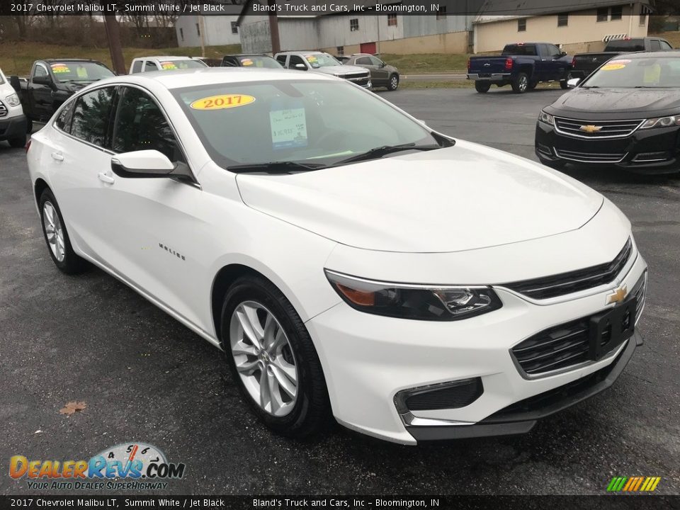 2017 Chevrolet Malibu LT Summit White / Jet Black Photo #4