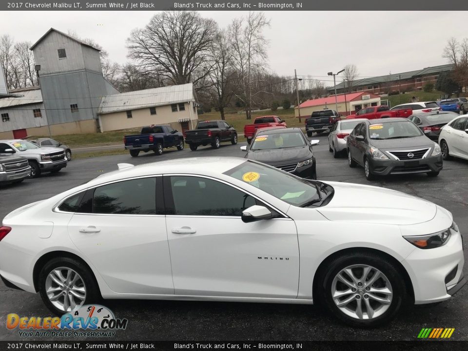 2017 Chevrolet Malibu LT Summit White / Jet Black Photo #5