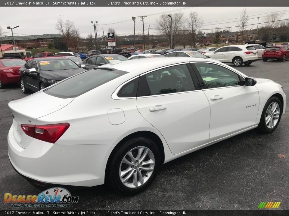 2017 Chevrolet Malibu LT Summit White / Jet Black Photo #6