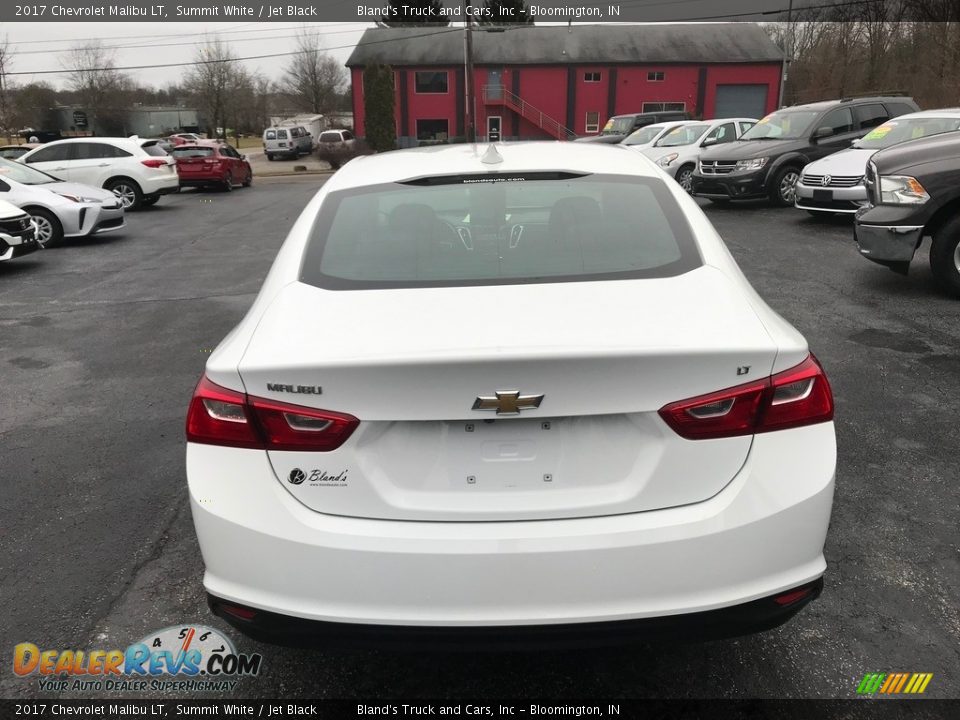 2017 Chevrolet Malibu LT Summit White / Jet Black Photo #7