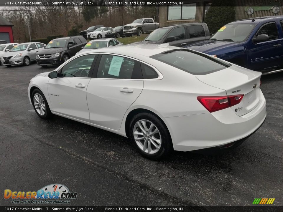 2017 Chevrolet Malibu LT Summit White / Jet Black Photo #9