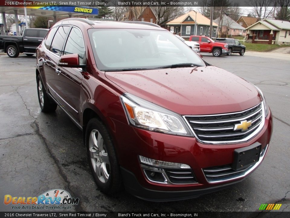 2016 Chevrolet Traverse LTZ Siren Red Tintcoat / Ebony Photo #5