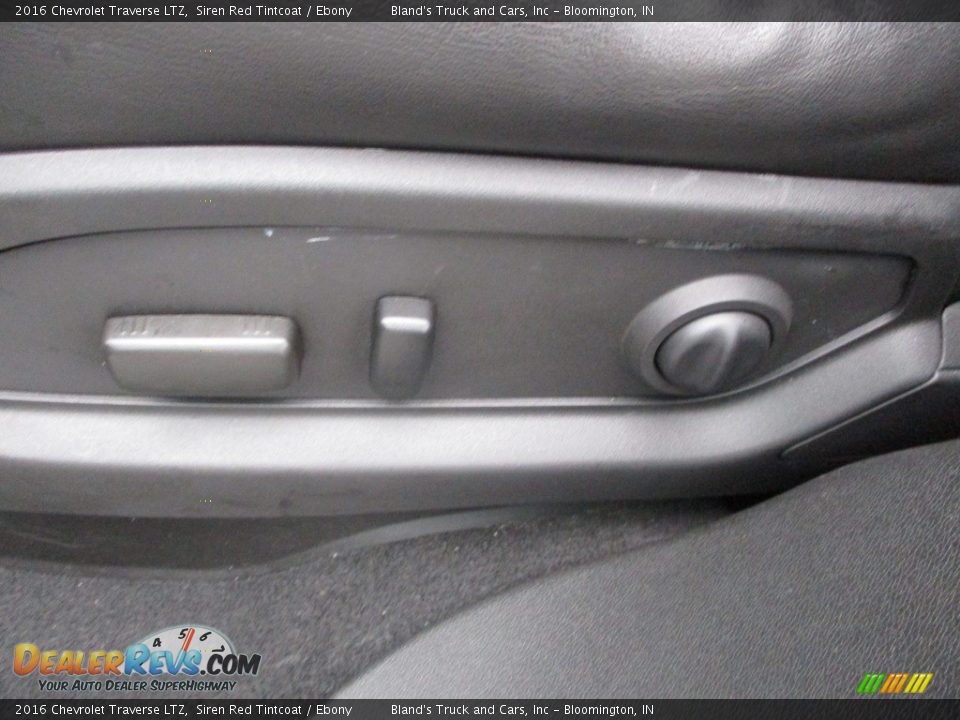 2016 Chevrolet Traverse LTZ Siren Red Tintcoat / Ebony Photo #12