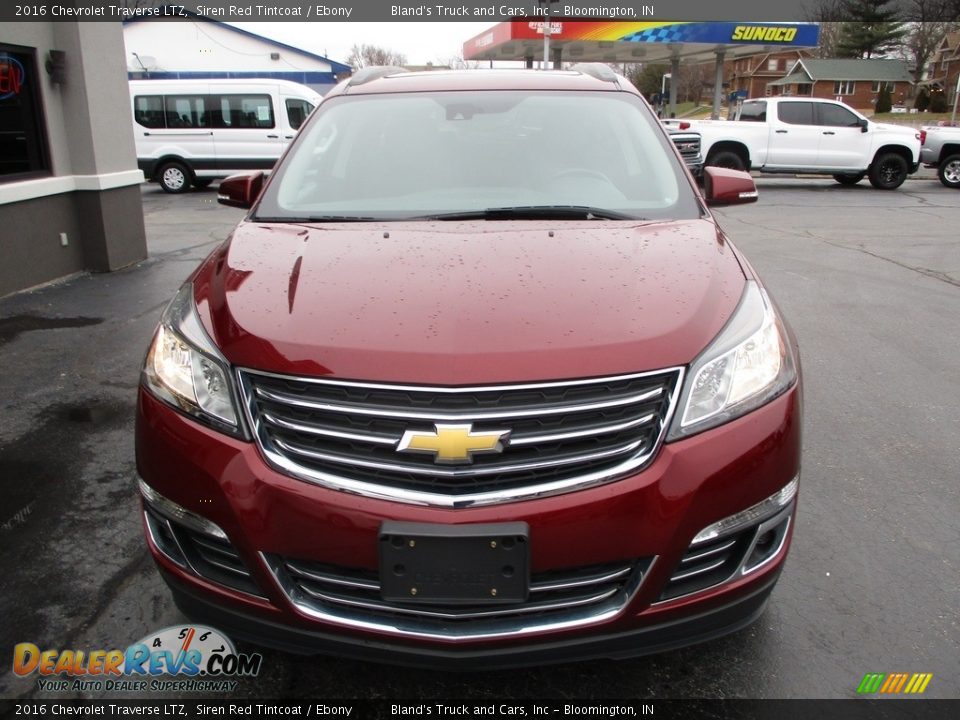 2016 Chevrolet Traverse LTZ Siren Red Tintcoat / Ebony Photo #30